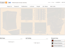 Tablet Screenshot of macl.dongguk.edu